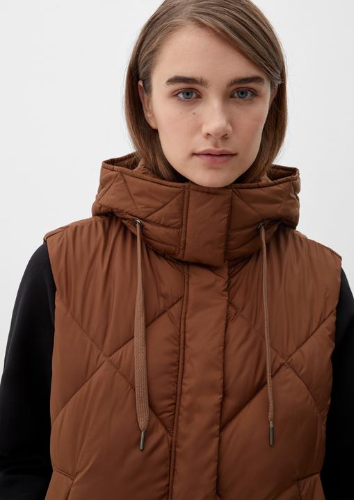 Produktbild s.Oliver Outdoor-Weste Gesteppte Longweste (S)