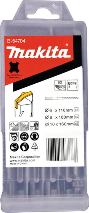 Produktbild Makita Maki SDS PLUS Bohrer-Set B-54704 (10 mm, 6 mm, 8 mm)