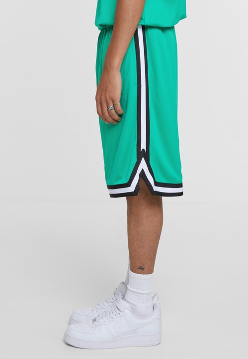 Actual product image Urban Classics Stripes Mesh Shorts - 4968 (S, L)