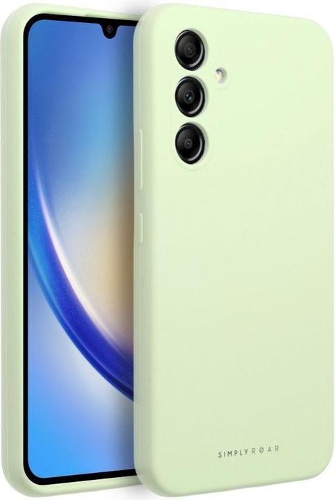 Actual product image Roar Back panel cover case CLOUD SKIN for SAMSUNG A34 5G Light green (Samsung Galaxy A34 5G)