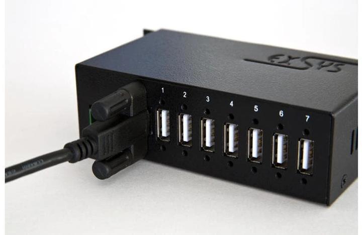 Actual product image Exsys Ex-1177hmv (USB-B, 7 ports)