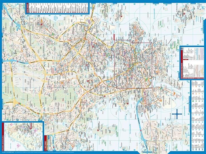 Image du produit Plan de la ville d'Helsinki