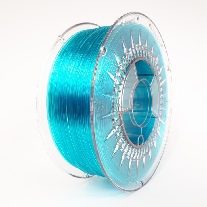 Blue transparent
