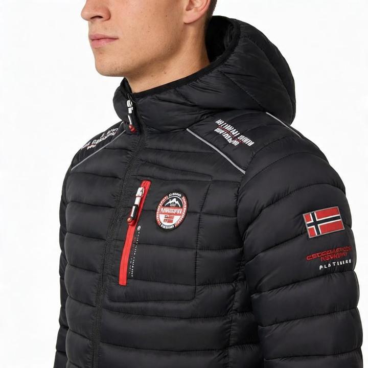 Actual product image Geographical Norway men's jacket BRICK BLACK GTX MEN 068 BLACK (WY6357H/GN-NOIR)