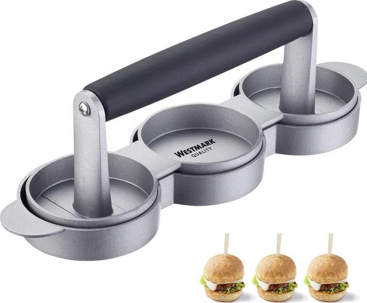 Produktbild Westmark Mini-Hamburgermaker 'Trio'