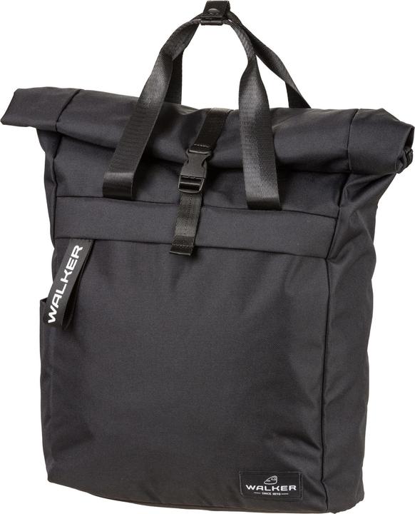 Actual product image Walker Backpack Roll Top 17 - 27 l, Black Melange (27 l)