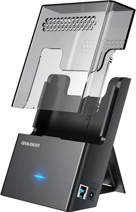 Graugear Contenitore dock per HDD/SSD da 3,5"/2,5", USB3.2 Gen1 (USB-C, 1 porzione)