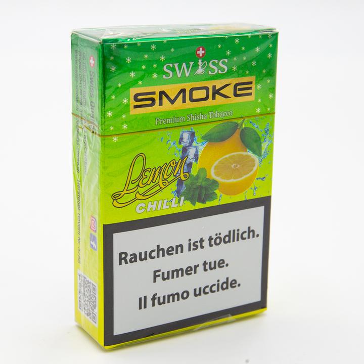 Produktbild Swiss Smoke Lemon Chill Shisha Tabak 50g (Zitrone)