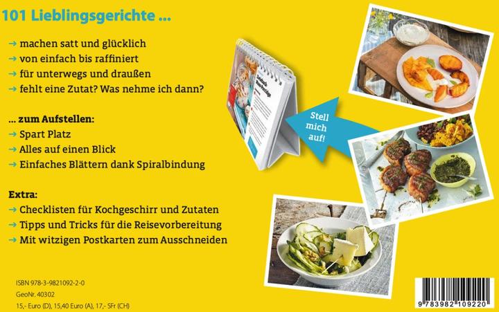 Produktbild Let's camp! Mein ideales Camping-Kochbuch (Deutsch, MANA-Verlag, 2020)