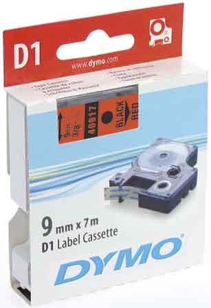 Produktbild Dymo S0720720 Standardband (0.90 cm, Rot)