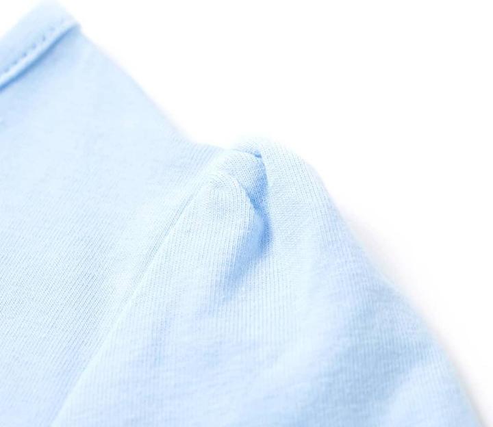 Immagine prodotto vidaXL T-shirt per bambini azzurro 92,Materiale: 95 % cotone. 5 (92)