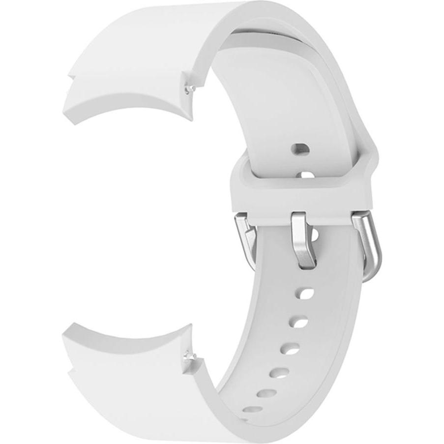 Thumbnail - Cover-Discount Galaxy Watch 4 44mm - Sportarmband weiss (44 mm, Silikon, Galaxy Watch 4), Uhrenarmband, Weiss