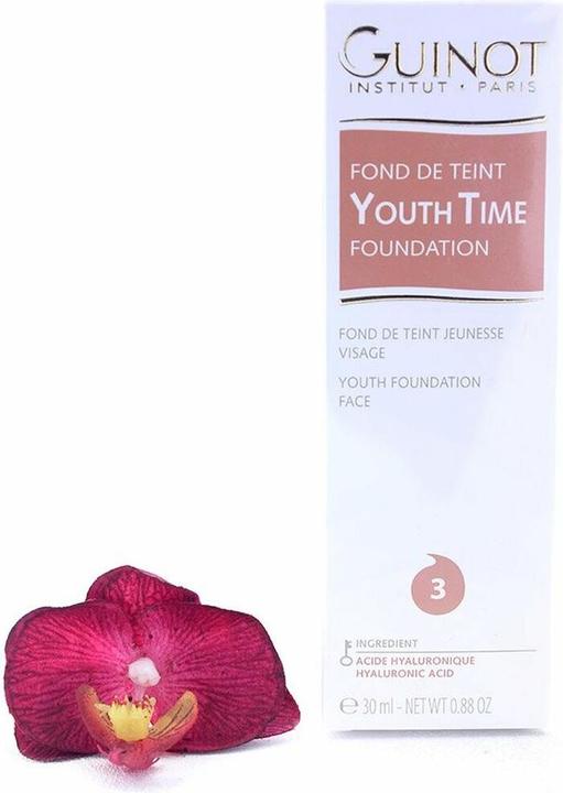 Immagine prodotto Guinot Fondotinta Youth Time n. 3 Pelle Scura 30ml (No. 3, Pelle scura)