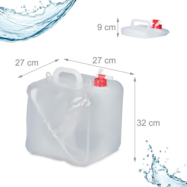 Image du produit Relaxdays Bidon d'eau
