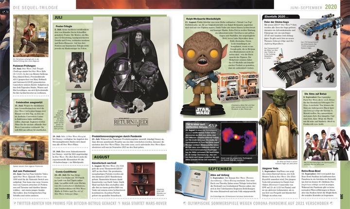 Produktbild Star Wars™ Die offizielle Geschichte Neuausgabe (Deutsch, Daniel Wallace, Pablo Hidalgo, Ryder Windham, Kristin Baver, 2021)