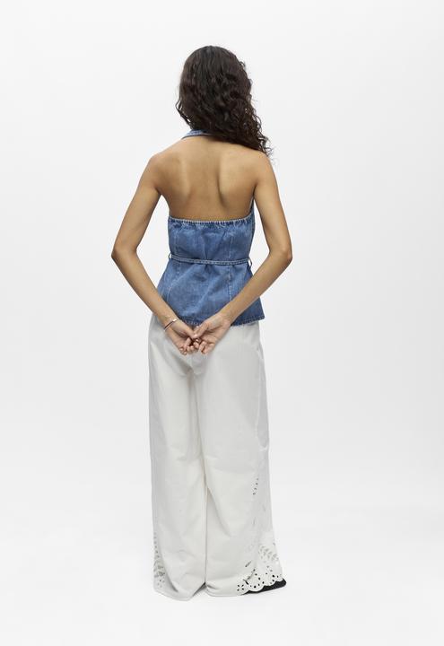 Immagine prodotto Object Ärmelloses Denim Oberteil (38)