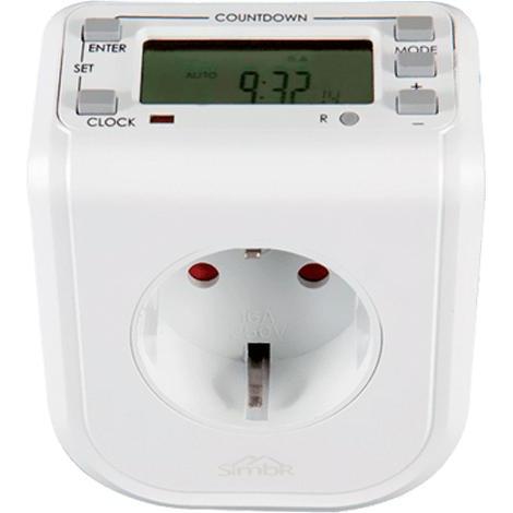 Nuova Videosuono, Timer, nuovaVideosuono 50141 timer elettrico Bianco (CEE 7/4)