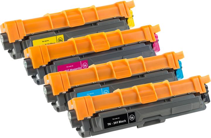 Tonerfabrik SET toner TN241/TN-241 Set con tutti e quattro i colori (M, C, Y, FC)