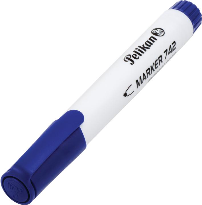 Produktbild Pelikan 742 Marker (e) Meissel (Blau, 1 mm, 10 x)
