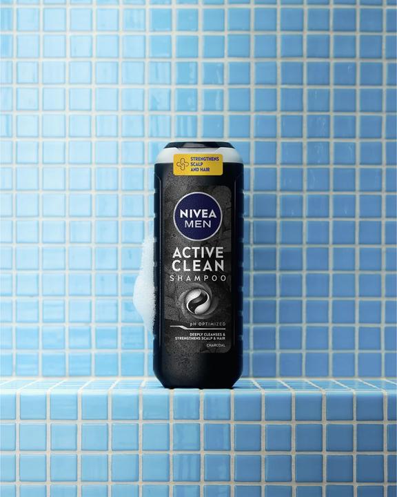 Produktbild NIVEA Tiefenreinigendes Shampoo für Herren (Active Clean Shampoo) Volumen: 500 ml (500 ml)