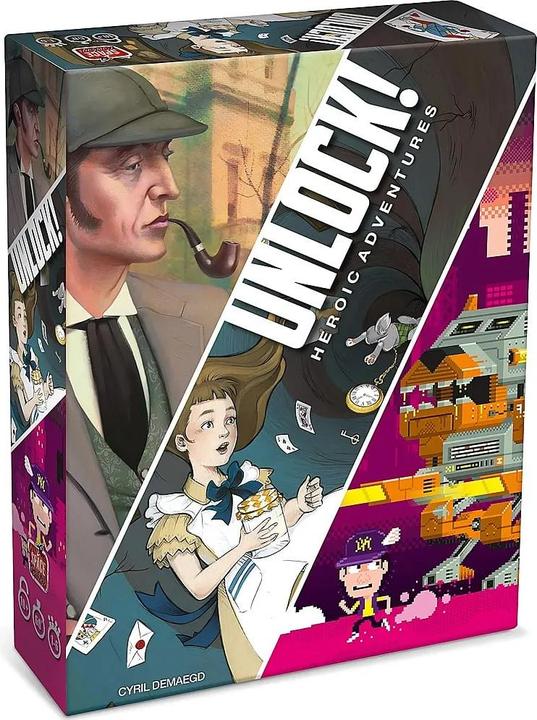 Image du produit Asmodée Unlock! Heroic Adventures (Italien, 1 - 6 Joueur)