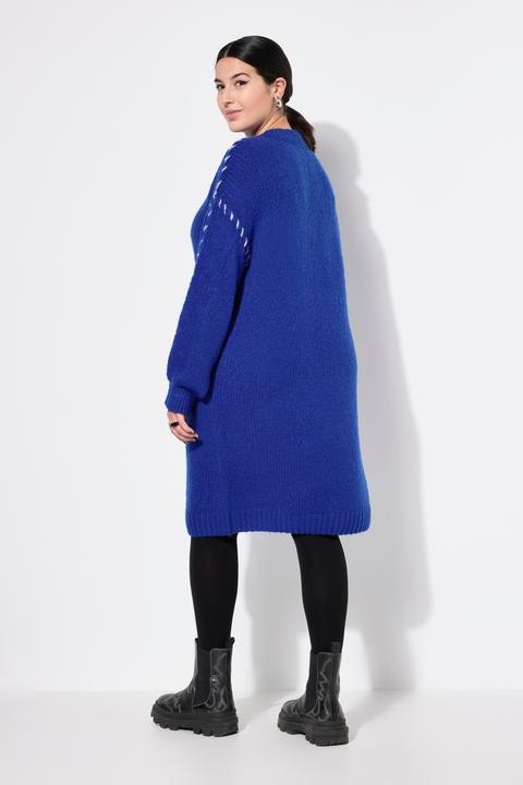 Actual product image Studio Untold Oversized Seam Long Sleeve Sweater Dress (54)