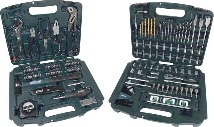 Image du produit Mannesmann La meilleure boîte à outils pour le bricolage (163 pièces)
