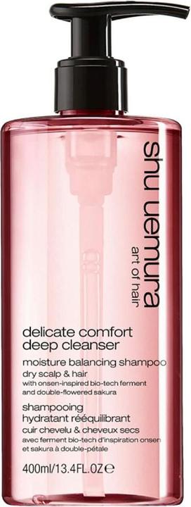 Shu Uemura Cleansing Oil Delicate Comfort Deep Cleanser (Flüssiges Shampoo, 400 ml)