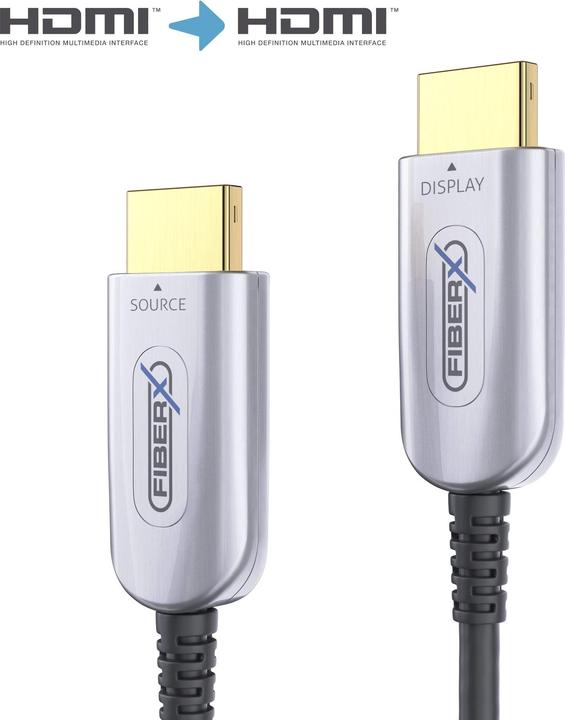 Actual product image FiberX HDMI (Typ A) — HDMI (Typ A) (10 m, HDMI, 2.0b)