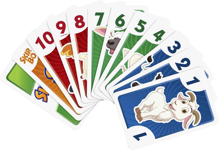 Actual product image Mattel Games Skip-Bo Junior (Multilingual)