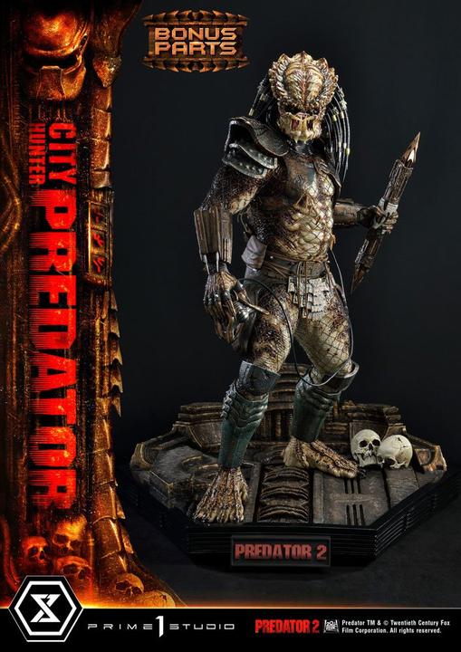 Prime 1 Studio Predator 2 Museum Masterline Statue 1/3 City Hunter Predator Deluxe Bonus Version 105 cm