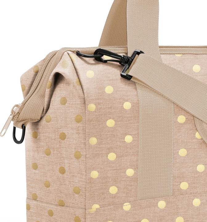Image du produit reisenthel allrounder M metallic dots coffee