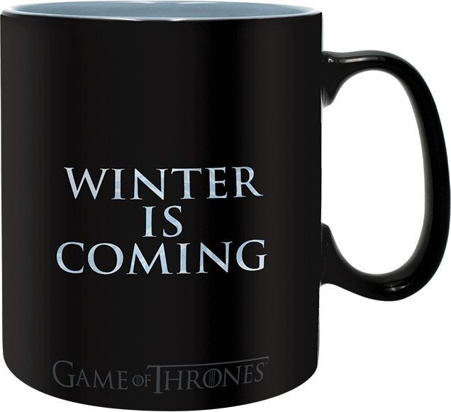 Produktbild No Name Tasse Game of Thrones Winter is here (Thermoeffekt) (460 ml, 1 x)
