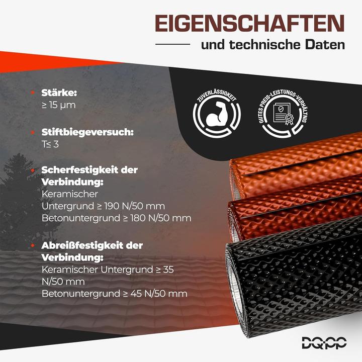 Image du produit Dq-PP Bande de raccordement au mur, graphite