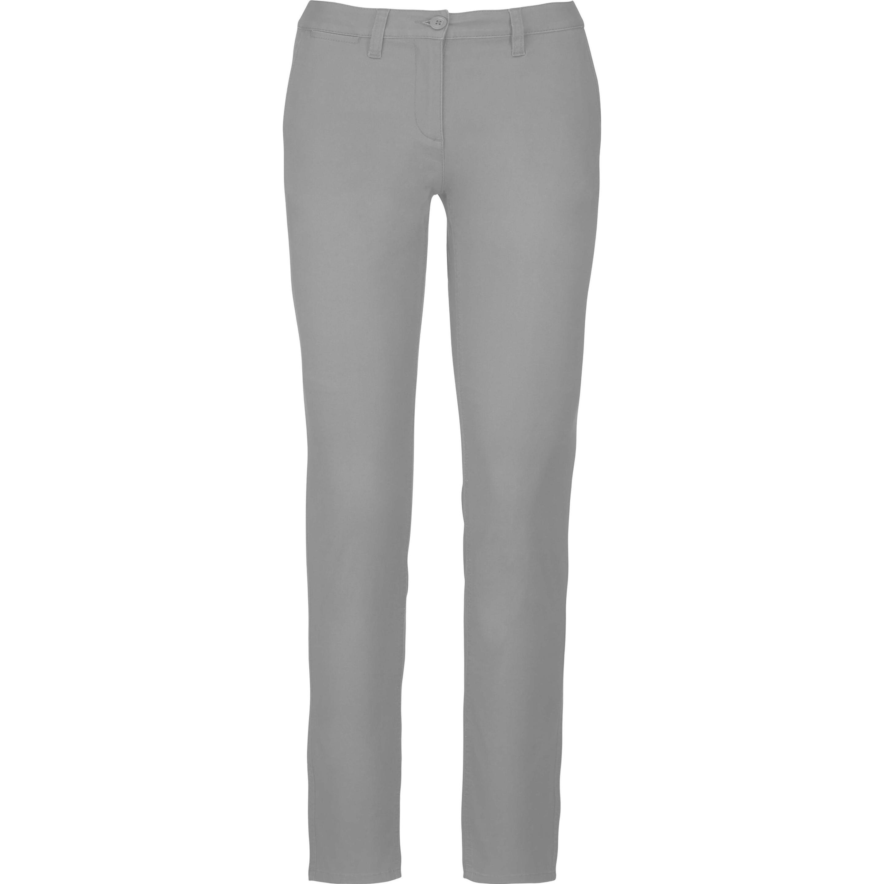 Thumbnail - Kariban, Damen, Hosen, Chino, Schwarz, (34)