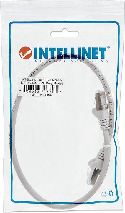Produktbild Intellinet Patchkabel (S/FTP, CAT6, 0.50 m)