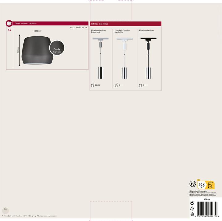 Image du produit Paulmann URail Pirm