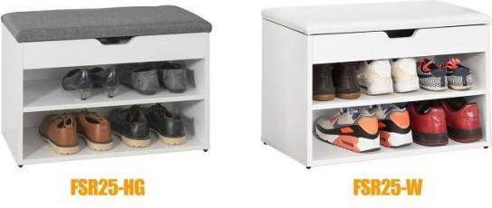Actual product image SoBuy Shoe bench (60 x 30 x 43 cm)