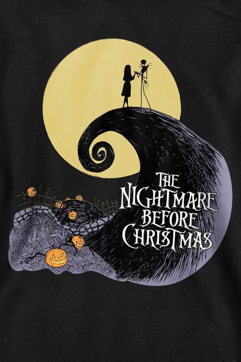 Actual product image The Nightmare Before Christmas Unisex Adult Moon Silhouette Sweatshirt (XL)