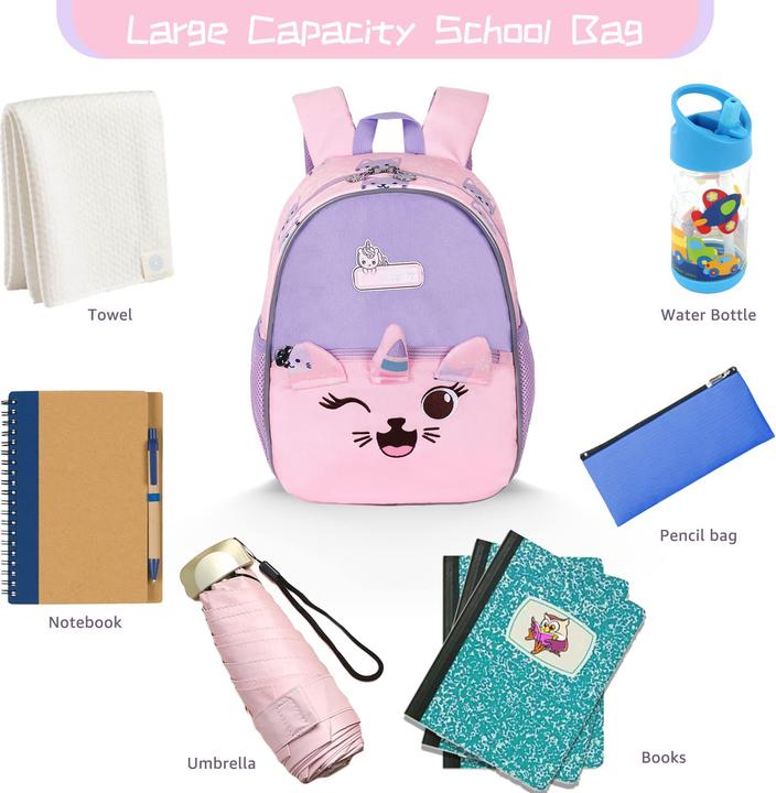 Produktbild Only-Bags.Store Rucksack Kinder Schule Rucksäcke Kindergarten Vorschule Daypack