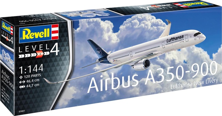 Produktbild Revell Airbus A350-900 Lufthansa New Livery