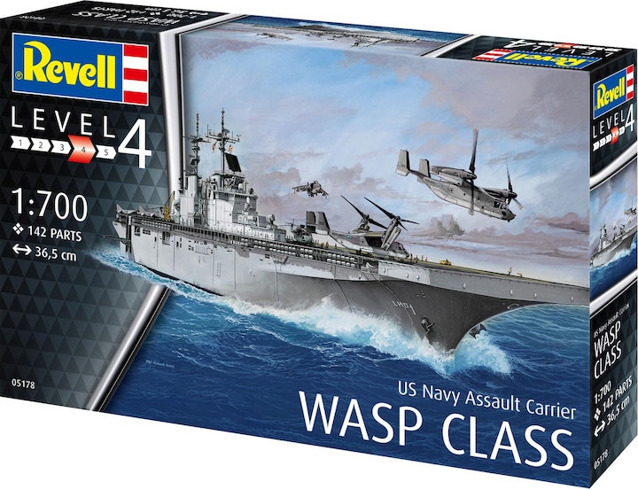 Produktbild Revell Assault Carrier USS WASP CLASS