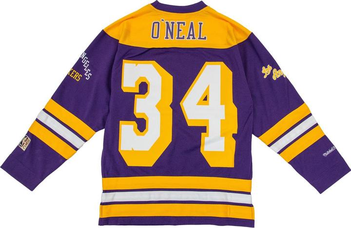 Actual product image Mitchell & Ness M&N Hockey Jersey Los Angeles Lakers Shaquille O’Neal - XXL (XXL)