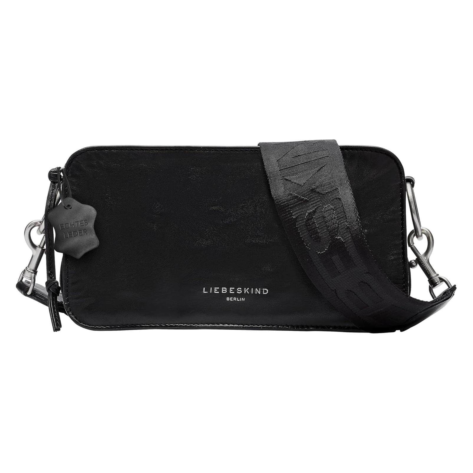 Liebeskind Berlin, Handtas, Leren Tas - Schoudertas, Zwart