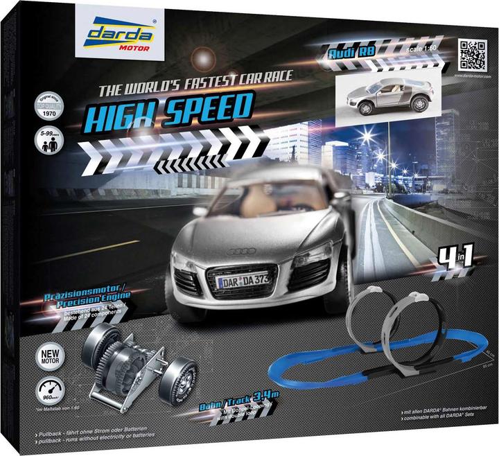 Darda racetrack High-speed racetrack