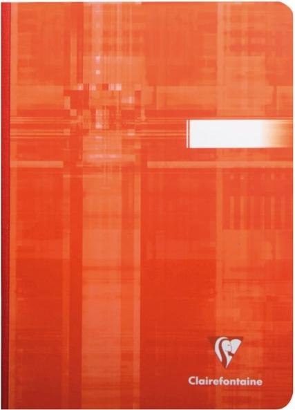 Produktbild Clairefontaine Notizheft mit Leinenrücken (A5, Kariert, Weicher Einband)