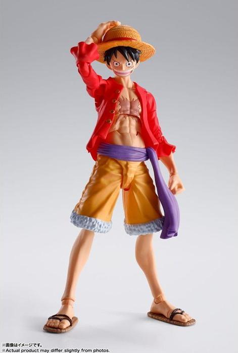 Actual product image Bandai One Piece - Monkey D. Luffy S.H.Figuart