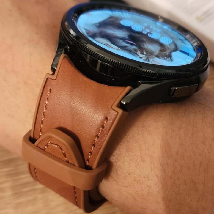 Actual product image Samsung Hybrid Band (20 mm, Leather, Rubber)