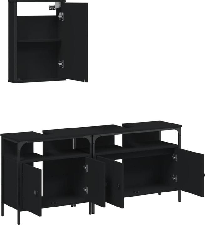 Produktbild vidaXL 3-tlg. Badmöbel-Set