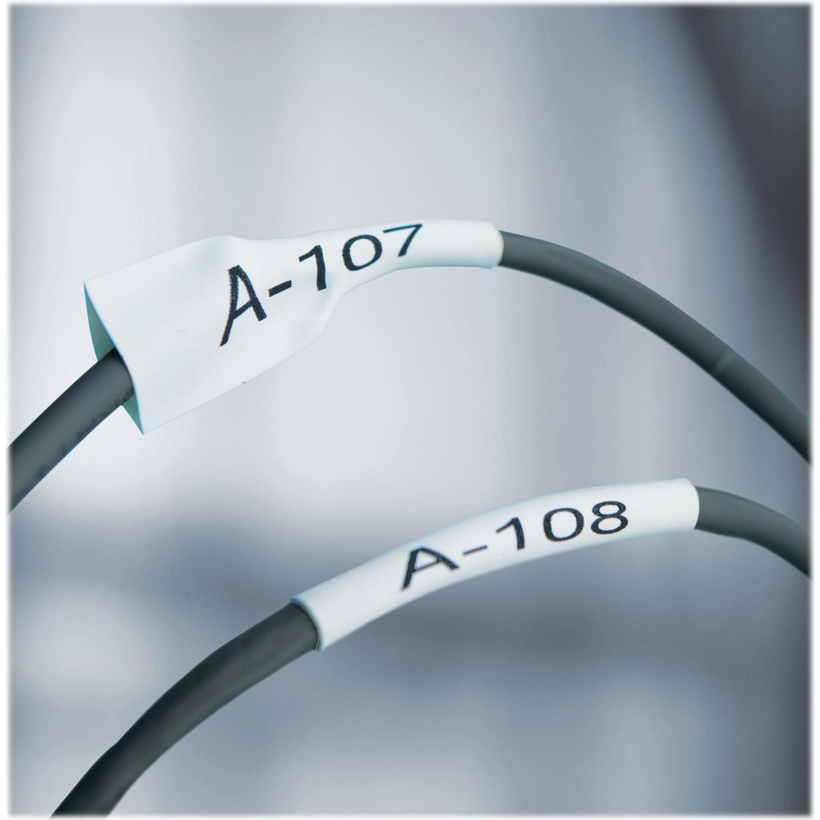 Thumbnail - Dymo, Beschriftungsband, XTL Heissschrumpfschlauch (3.50 cm, Weiss)